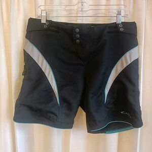 Oakley Men's Gray Button/Hook & Loop Skate/Surf Shorts Size M